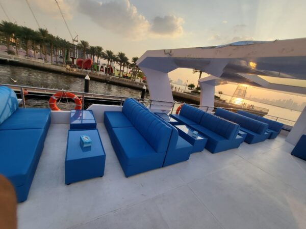 Tour with Rawan 4 - Al Jaddaf 5‑Star Luxury Yacht – AED 50 with Dinner