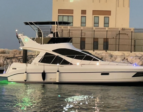 Set sail in style from Dubai Marina on Private Yacht