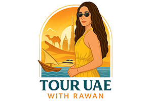 Tour UAE with Rawan Saadi Logo