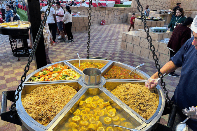 Desert Safari – Pickup Option – 55 AED - Food