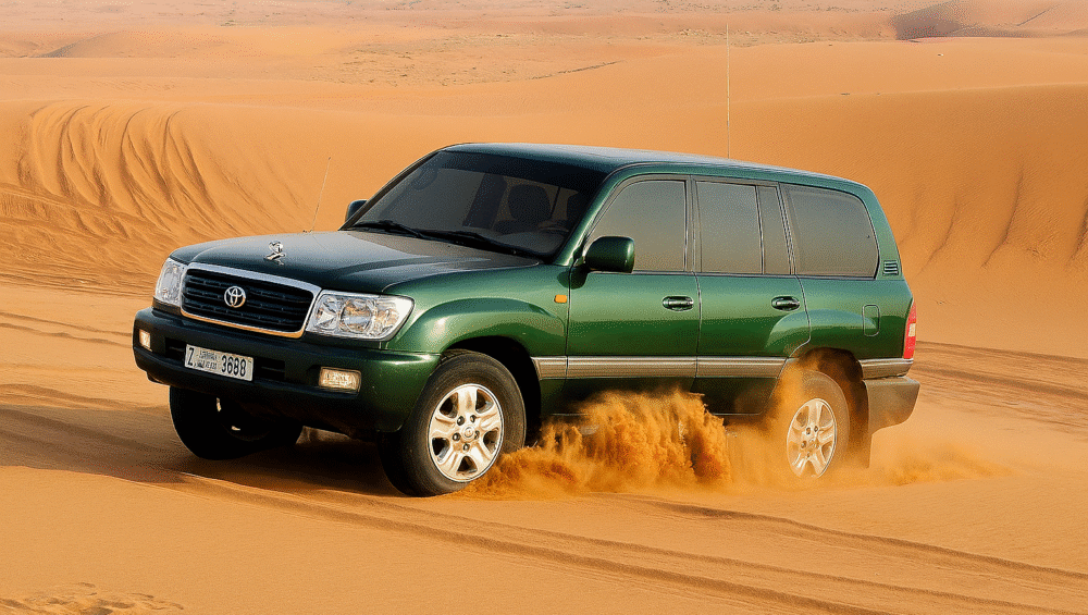 Desert Safari Tour (4X4 Landcruiser) Tour UAE with Rawan