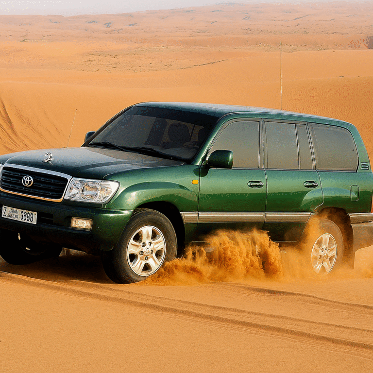 Desert Safari Tour (4X4 Landcruiser) Tour UAE with Rawan